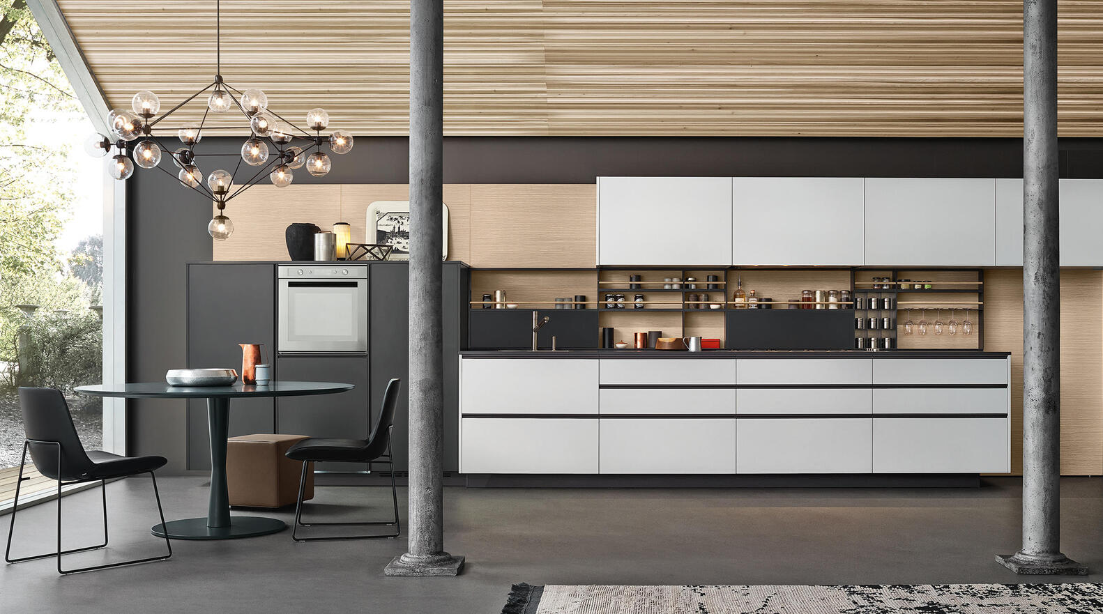 Open Kitchens Elements that Enhance Interaction and Flexibility - 7853